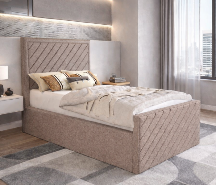Los Angeles Kids Upholstered Bed