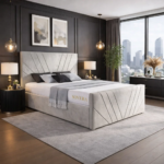 CALGIARI SUNRISE UPHOLSTERED BED