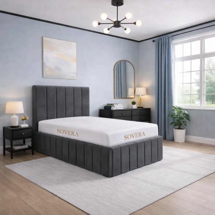 SEATTLE KIDS UPHOLSTERED OTTOMAN BED