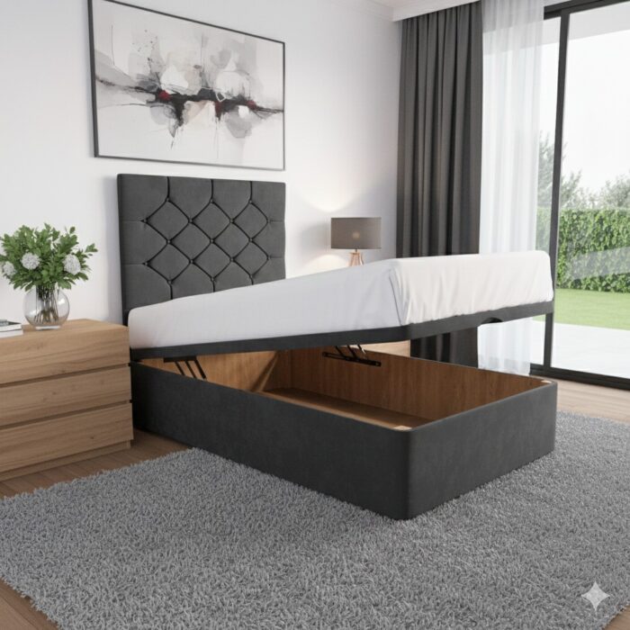 Osaka Kids Chesterfield Ottoman Divan Beds