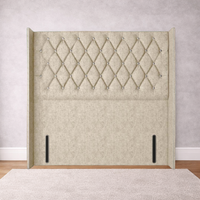 Munich Wingback Floor Standing Headboard